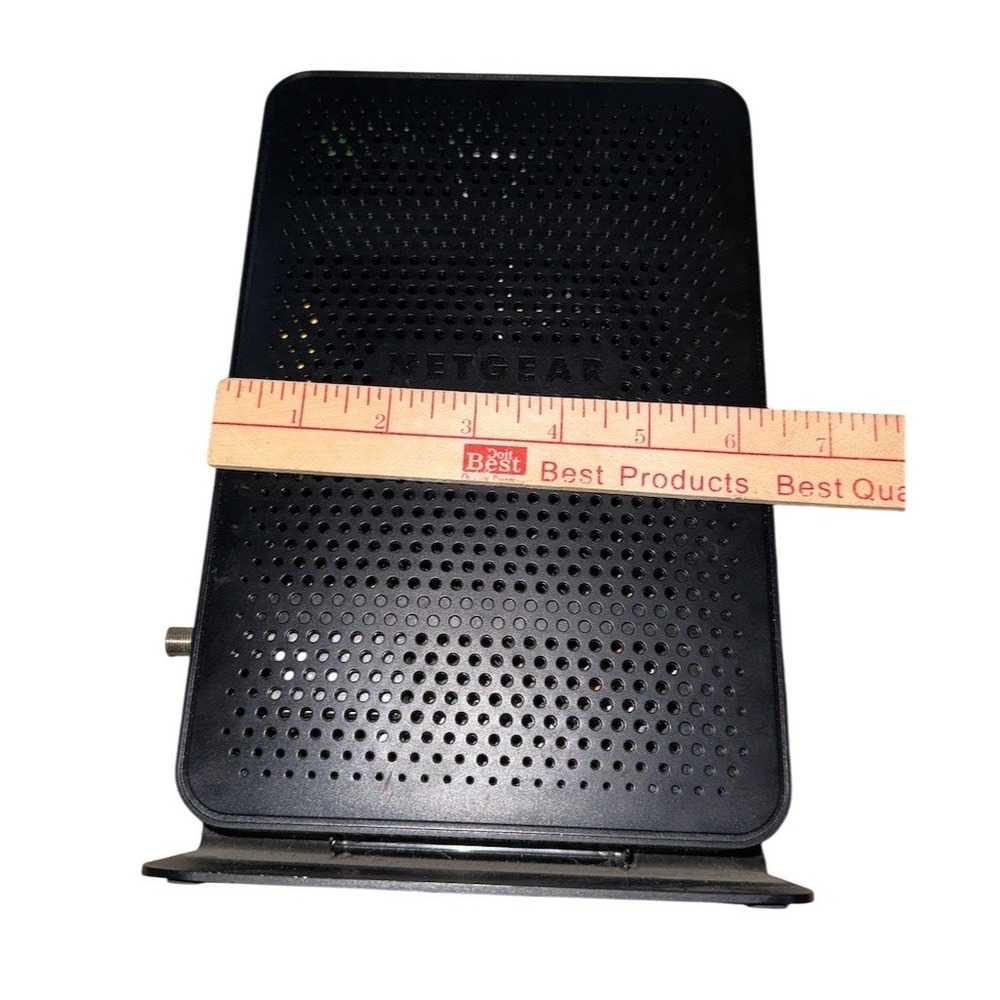 NETGEAR N450 DOCSIS 3.0 Cable Modem WiFi Router Gateway 8x4 Stand - Picture 6 of 6